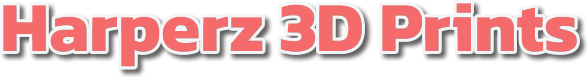 Harperz 3D Prints logo image.