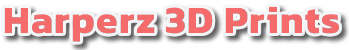 Harperz 3D Prints logo image.